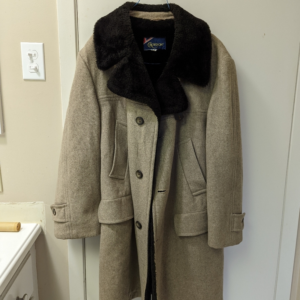 Vintage 1960s Croydon Tweed Gentleman's Coat